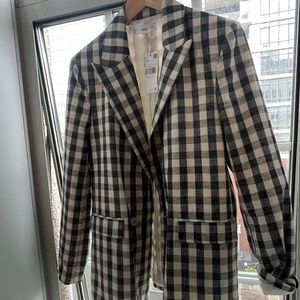BRAND NEW - NEVER WORN WITH TAGS - Mango Emily linen blazer and short suit